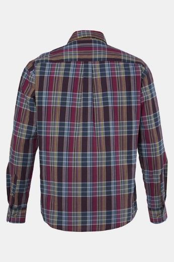 Moda za polnejše Košulja karirana dugih rukava plus velikost, xxl, Ulla Popken in Johann Popken (JP1880)