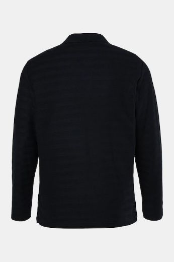 Moda za polnejše Majica Polo dugih rukava plus velikost, xxl, Ulla Popken in Johann Popken (JP1880)