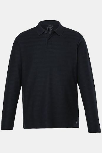 Moda za polnejše Majica Polo dugih rukava plus velikost, xxl, Ulla Popken in Johann Popken (JP1880)