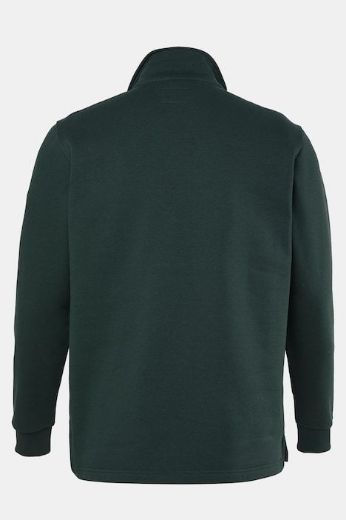 Moda za polnejše Majica dugih rukava s polu patentnim zatvaračem plus velikost, xxl, Ulla Popken in Johann Popken (JP1880)
