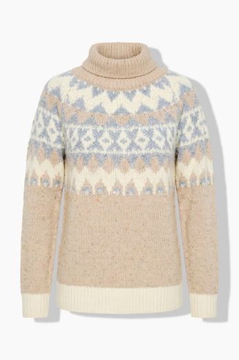 Moda za polnejše Pulover dugih rukava povišenog ovratnika plus velikost, xxl, Ulla Popken in Johann Popken (JP1880)