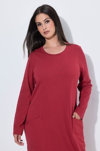 Moda za polnejše Spavaćica dugih rukava s džepovima plus velikost, xxl, Ulla Popken in Johann Popken (JP1880)