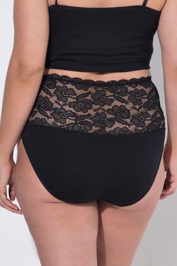 Moda za polnejše Gaćice midi 2 komada s dodatkom čipke plus velikost, xxl, Ulla Popken in Johann Popken (JP1880)