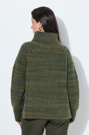 Moda za polnejše Pulover dugih rukava povišenog ovratnika plus velikost, xxl, Ulla Popken in Johann Popken (JP1880)