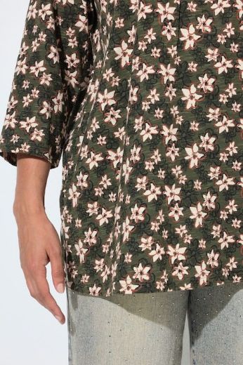 Moda za polnejše Majica 3/4 rukava A kroja plus velikost, xxl, Ulla Popken in Johann Popken (JP1880)