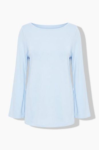 Moda za polnejše Majica dugih rukava okruglog ovratnika plus velikost, xxl, Ulla Popken in Johann Popken (JP1880)