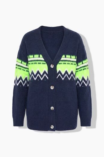 Moda za polnejše Kardigan na kopčanje plus velikost, xxl, Ulla Popken in Johann Popken (JP1880)