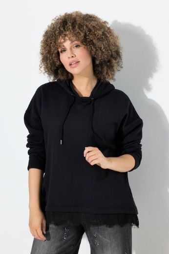 Moda za polnejše Majica dugih rukava s kapuljačom plus velikost, xxl, Ulla Popken in Johann Popken (JP1880)