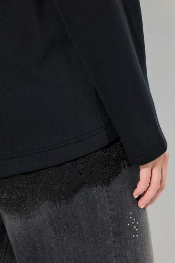 Moda za polnejše Majica dugih rukava s kapuljačom plus velikost, xxl, Ulla Popken in Johann Popken (JP1880)