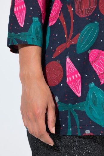 Moda za polnejše Majica 3/4 rukava s božićnim motivom plus velikost, xxl, Ulla Popken in Johann Popken (JP1880)