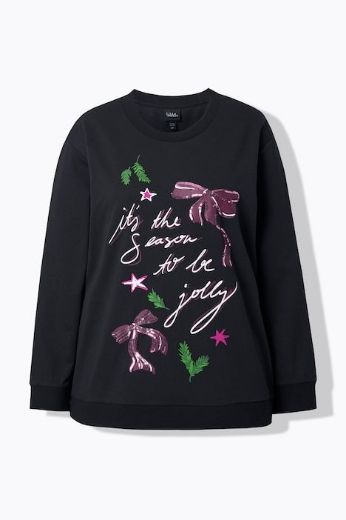 Moda za polnejše Majica dugih rukava plus velikost, xxl, Ulla Popken in Johann Popken (JP1880)