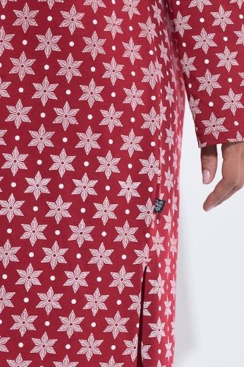 Moda za polnejše Spavaćica dugih rukava V ovratnika plus velikost, xxl, Ulla Popken in Johann Popken (JP1880)