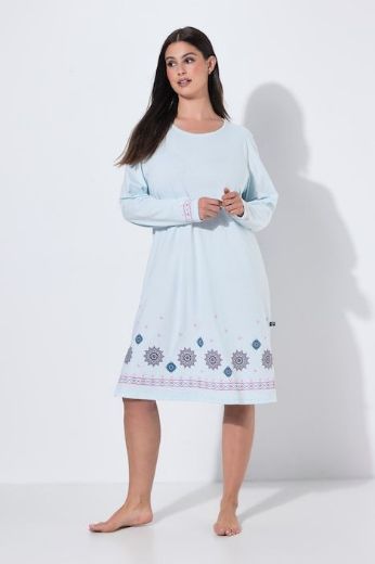 Moda za polnejše Spavaćica dugih rukava 2 komada plus velikost, xxl, Ulla Popken in Johann Popken (JP1880)