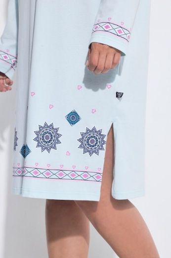 Moda za polnejše Spavaćica dugih rukava 2 komada plus velikost, xxl, Ulla Popken in Johann Popken (JP1880)