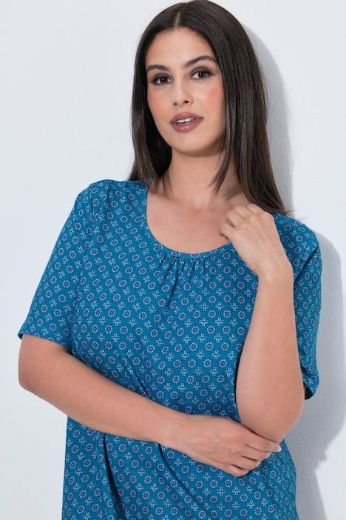 Moda za polnejše Spavaćica kratkih rukava dužeg kroja plus velikost, xxl, Ulla Popken in Johann Popken (JP1880)