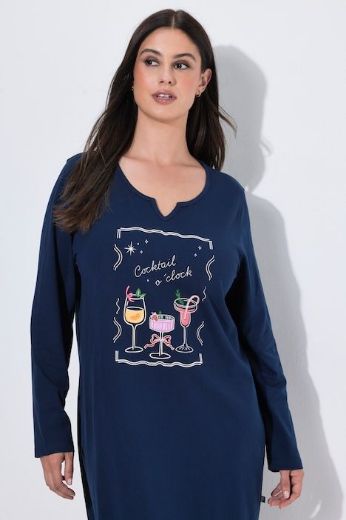 Moda za polnejše Spavaćica dugih rukava 2 komada plus velikost, xxl, Ulla Popken in Johann Popken (JP1880)