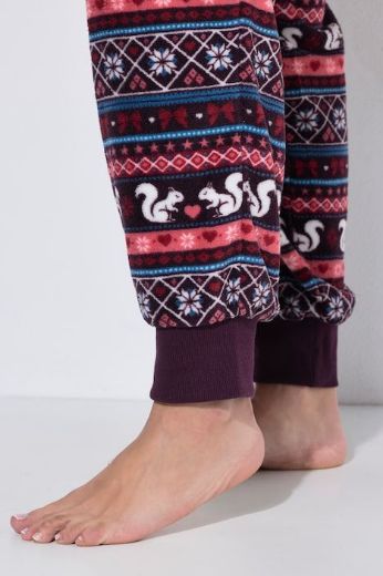 Moda za polnejše Kombinezon dugih rukava od pliša s kapuljačom plus velikost, xxl, Ulla Popken in Johann Popken (JP1880)