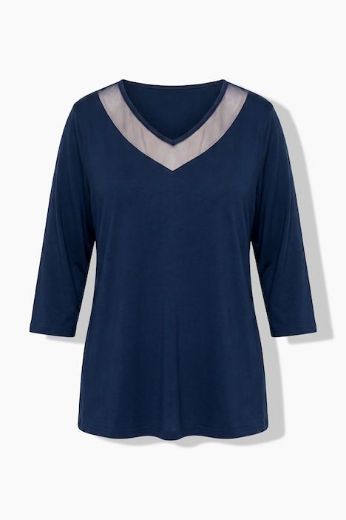 Moda za polnejše Pidžama dvodijelna 3/4 rukava i dugih nogavica plus velikost, xxl, Ulla Popken in Johann Popken (JP1880)