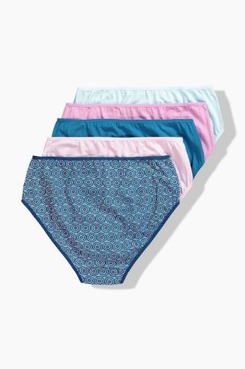 Moda za polnejše Gaćice midi 5 komada plus velikost, xxl, Ulla Popken in Johann Popken (JP1880)