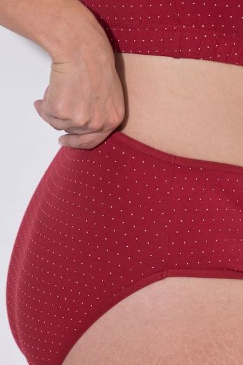 Moda za polnejše Gaćice midi 5 komada plus velikost, xxl, Ulla Popken in Johann Popken (JP1880)