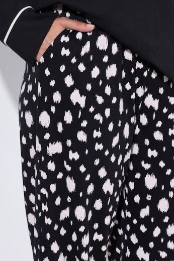 Moda za polnejše Pidžama dvodijelna dugih rukava i dugih nogavica s maskom za spavanje plus velikost, xxl, Ulla Popken in Johann Popken (JP1880)