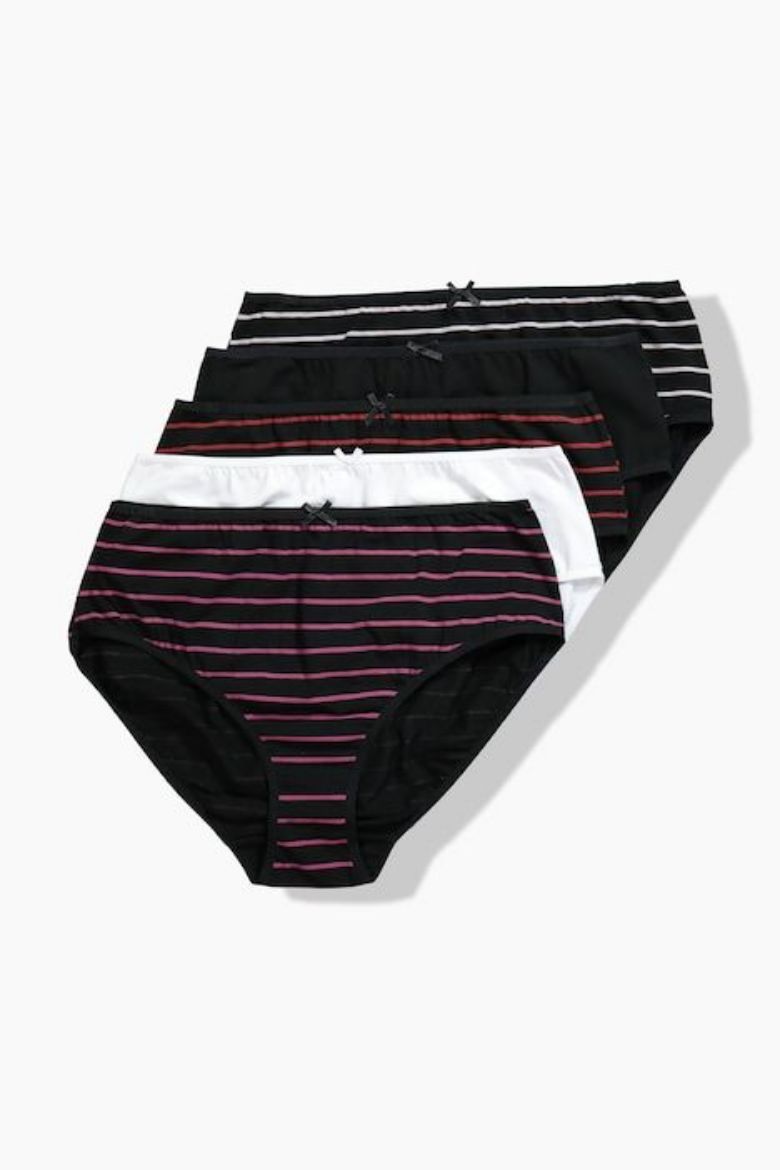 Moda za polnejše Gaćice midi 5 komada plus velikost, xxl, Ulla Popken in Johann Popken (JP1880)