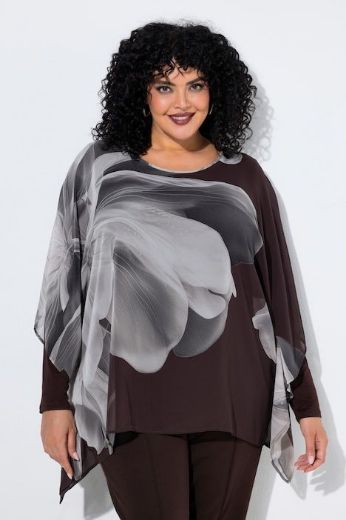 Moda za polnejše Tunika kratkih rukava slojevitog izgleda plus velikost, xxl, Ulla Popken in Johann Popken (JP1880)