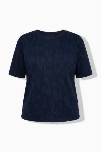 Moda za polnejše Majica kratkih rukava plus velikost, xxl, Ulla Popken in Johann Popken (JP1880)