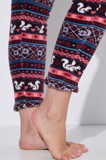 Moda za polnejše Trenirka donji dio od pliša plus velikost, xxl, Ulla Popken in Johann Popken (JP1880)