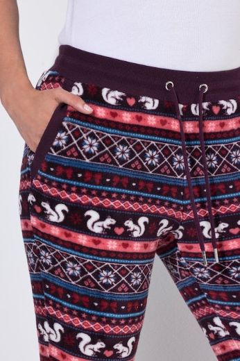 Moda za polnejše Trenirka donji dio od pliša plus velikost, xxl, Ulla Popken in Johann Popken (JP1880)