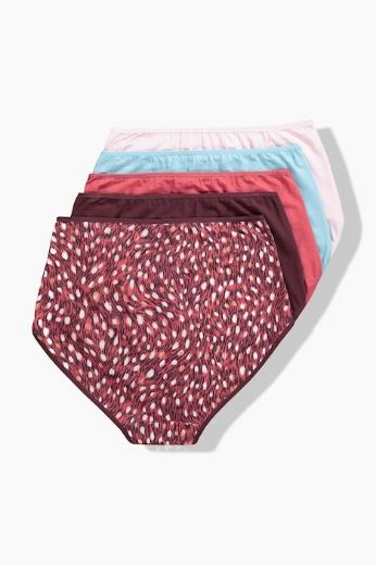 Moda za polnejše Gaćice maxi 5 komada plus velikost, xxl, Ulla Popken in Johann Popken (JP1880)
