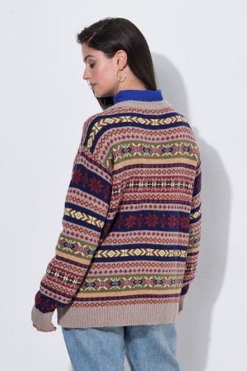Moda za polnejše Kardigan na kopčanje plus velikost, xxl, Ulla Popken in Johann Popken (JP1880)