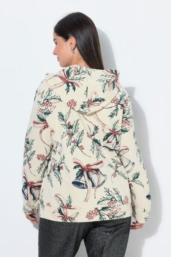 Moda za polnejše Majica dugih rukava s kapuljačom i božićnim motivom plus velikost, xxl, Ulla Popken in Johann Popken (JP1880)
