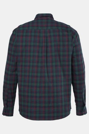 Moda za polnejše Košulja dugih rukava karirana plus velikost, xxl, Ulla Popken in Johann Popken (JP1880)