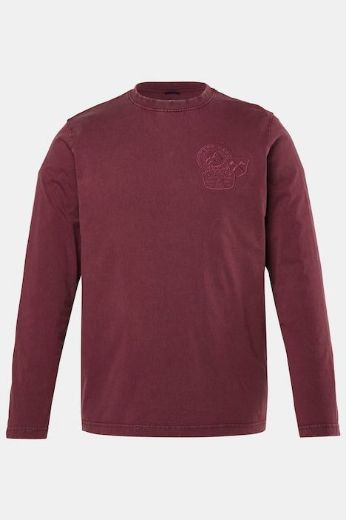 Moda za polnejše Majica dugih rukava plus velikost, xxl, Ulla Popken in Johann Popken (JP1880)