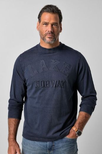 Moda za polnejše Majica dugih rukava plus velikost, xxl, Ulla Popken in Johann Popken (JP1880)