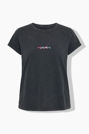 Moda za polnejše Majica kratkih rukava s ukrasnim kamenčićima plus velikost, xxl, Ulla Popken in Johann Popken (JP1880)