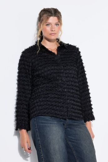 Moda za polnejše Bluza dugih rukava s resicama plus velikost, xxl, Ulla Popken in Johann Popken (JP1880)