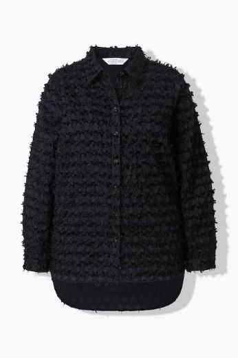 Moda za polnejše Bluza dugih rukava s resicama plus velikost, xxl, Ulla Popken in Johann Popken (JP1880)