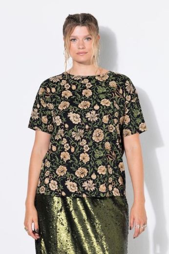 Moda za polnejše Majica kratkih rukava plus velikost, xxl, Ulla Popken in Johann Popken (JP1880)