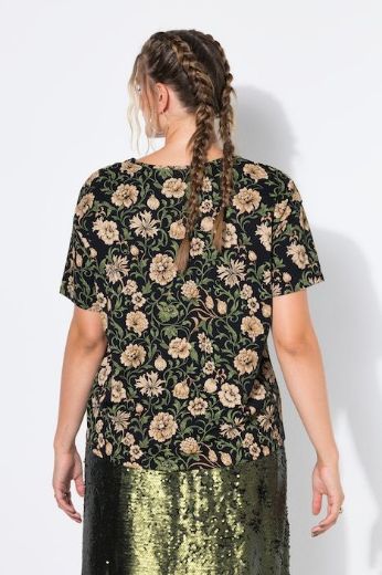 Moda za polnejše Majica kratkih rukava plus velikost, xxl, Ulla Popken in Johann Popken (JP1880)