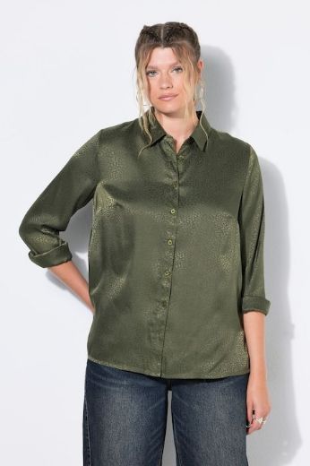 Moda za polnejše Košulja dugih rukava šireg kroja plus velikost, xxl, Ulla Popken in Johann Popken (JP1880)