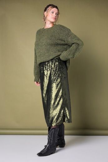 Moda za polnejše Suknja midi sa šljokicama plus velikost, xxl, Ulla Popken in Johann Popken (JP1880)