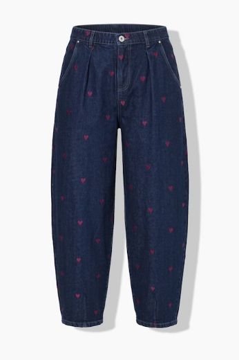 Moda za polnejše Traperice balon kroja plus velikost, xxl, Ulla Popken in Johann Popken (JP1880)