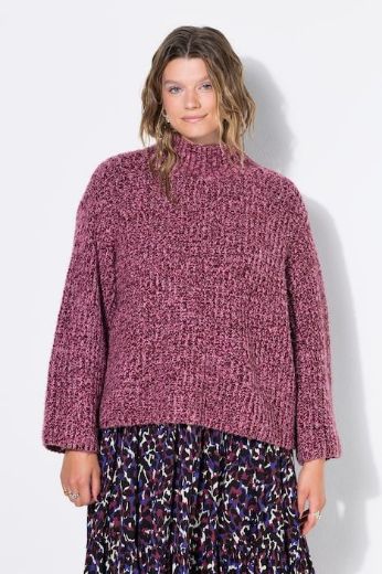 Moda za polnejše Pulover dugih rukava povišenog ovratnika plus velikost, xxl, Ulla Popken in Johann Popken (JP1880)