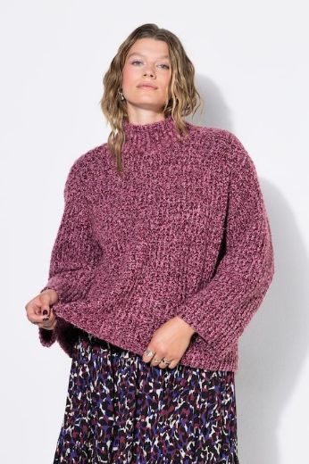 Moda za polnejše Pulover dugih rukava povišenog ovratnika plus velikost, xxl, Ulla Popken in Johann Popken (JP1880)