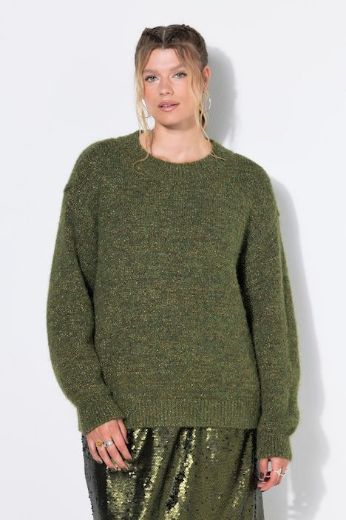 Moda za polnejše Pulover dugih rukava šireg kroja plus velikost, xxl, Ulla Popken in Johann Popken (JP1880)