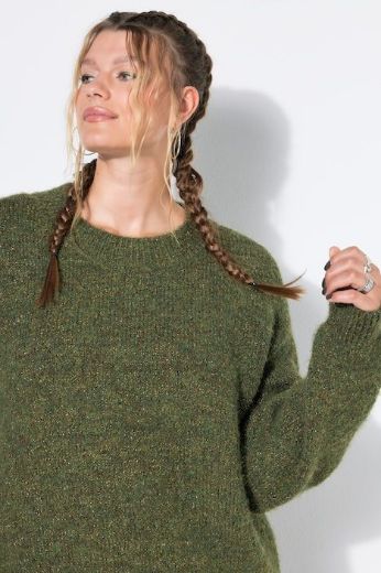 Moda za polnejše Pulover dugih rukava šireg kroja plus velikost, xxl, Ulla Popken in Johann Popken (JP1880)