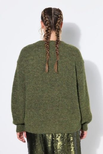 Moda za polnejše Pulover dugih rukava šireg kroja plus velikost, xxl, Ulla Popken in Johann Popken (JP1880)