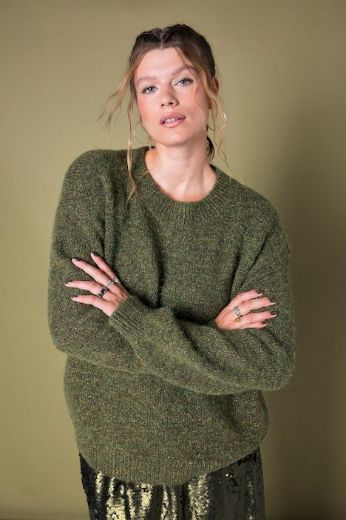 Moda za polnejše Pulover dugih rukava šireg kroja plus velikost, xxl, Ulla Popken in Johann Popken (JP1880)